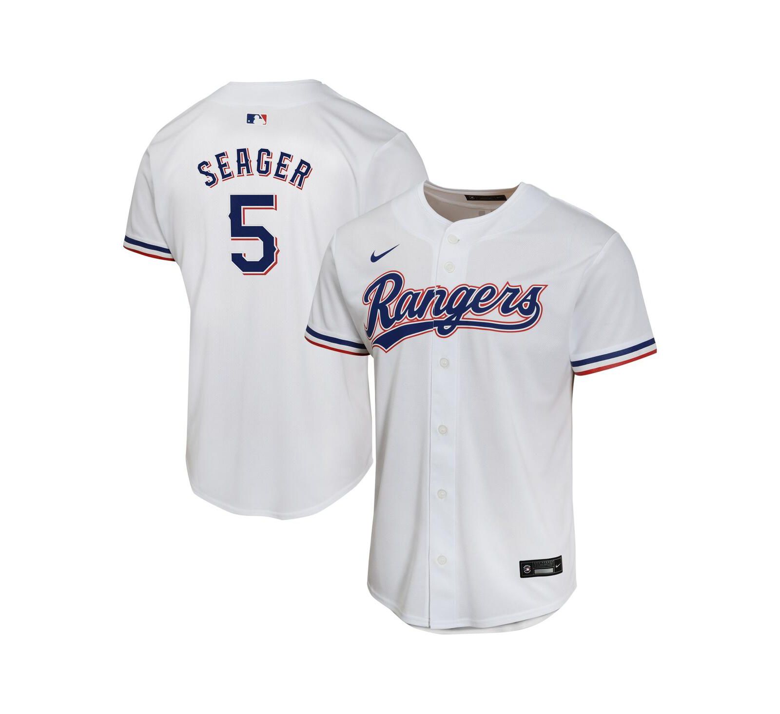 Nike детская джерси Corey Seager White Texas Rangers Home Game Player