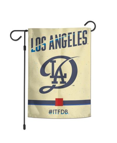 Садовый флаг Wincraft Los Angeles Dodgers 2024 City Connect 12" x 18" двухсторонний