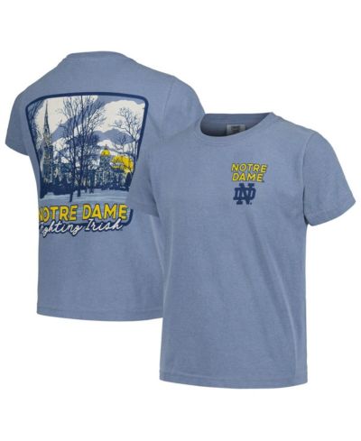 Детская футболка Image One Blue Notre Dame Fighting Irish Comfort Colors