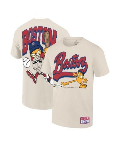 Мужская футболка Ripple Junction Cream Garfield Boston Baseball