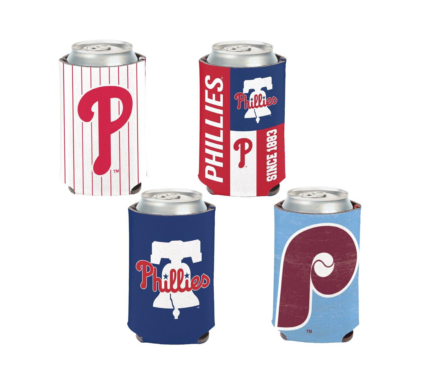 Wincraft Philadelphia Phillies 4-Pack 12oz. Can Cooler Set
