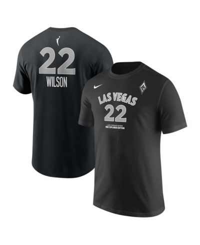 Футболка Nike A'ja Wilson Las Vegas Aces Explorer Edition для мужчин и женщин