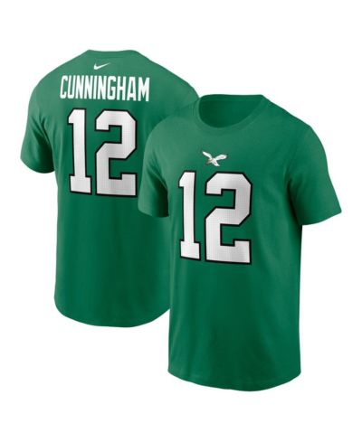 Nike Men's Randall Cunningham Kelly Green Philadelphia Eagles Retired Player Name & Number T-Shirt