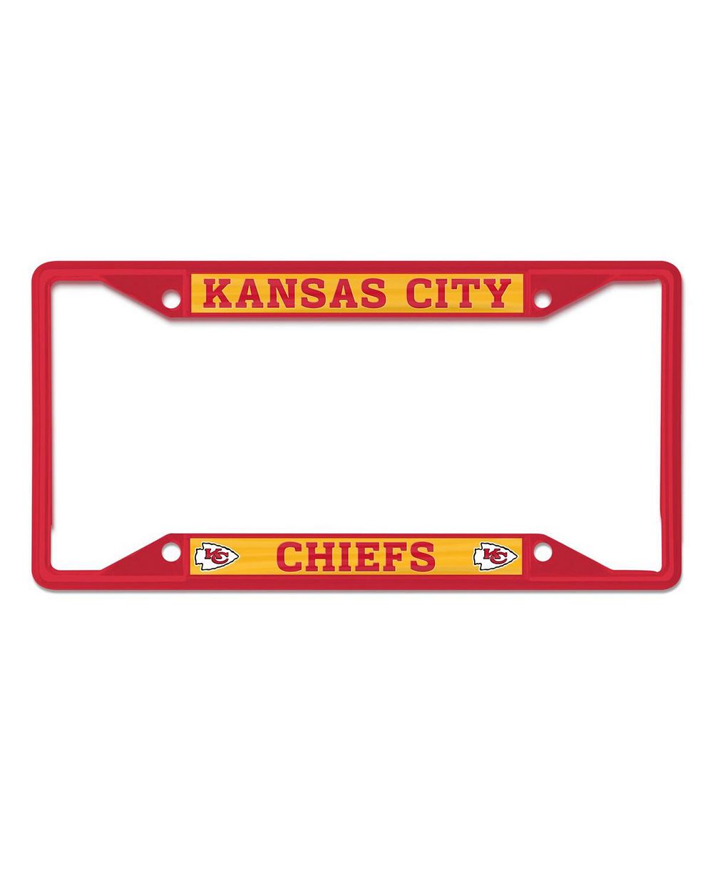 Рамка для номерного знака Wincraft Kansas City Chiefs Chrome Color