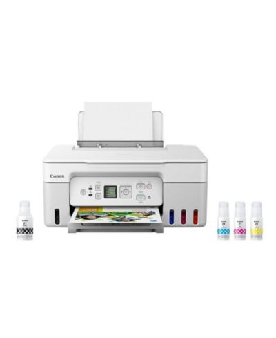 Беспроводной цветной струйный принтер Canon PIXMA G3270 MegaTank All-in-One (белый)
