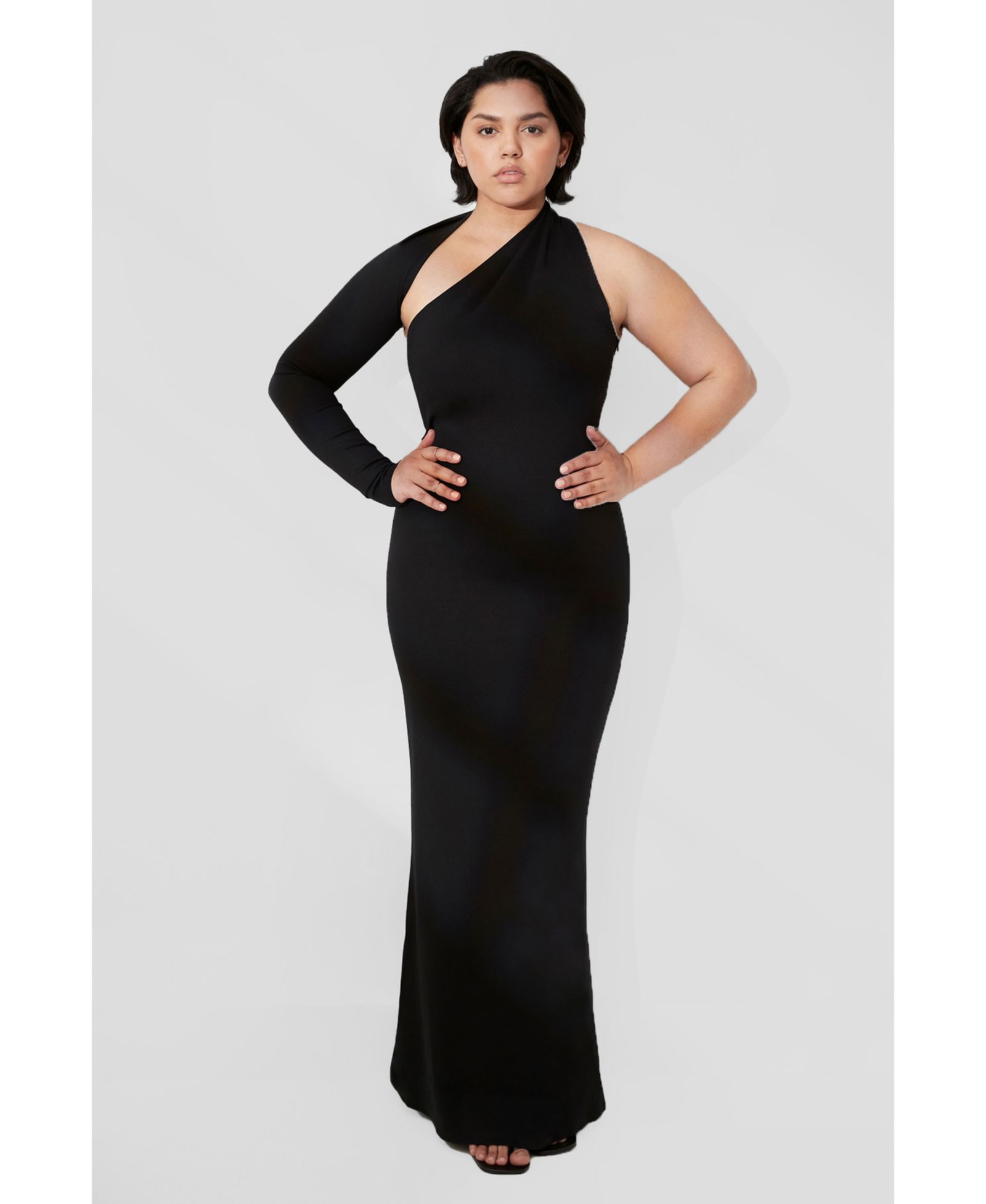 Вечернее платье Marcella Plus Size Manhattan с открытым плечом