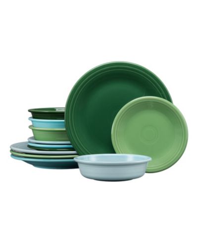 Набор столовой посуды Fiesta Aegean Classic Rim, 12 Pc., на 4 персоны