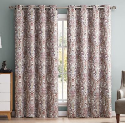HLC.me Набор из 2 штор с узором Paisley Damask
