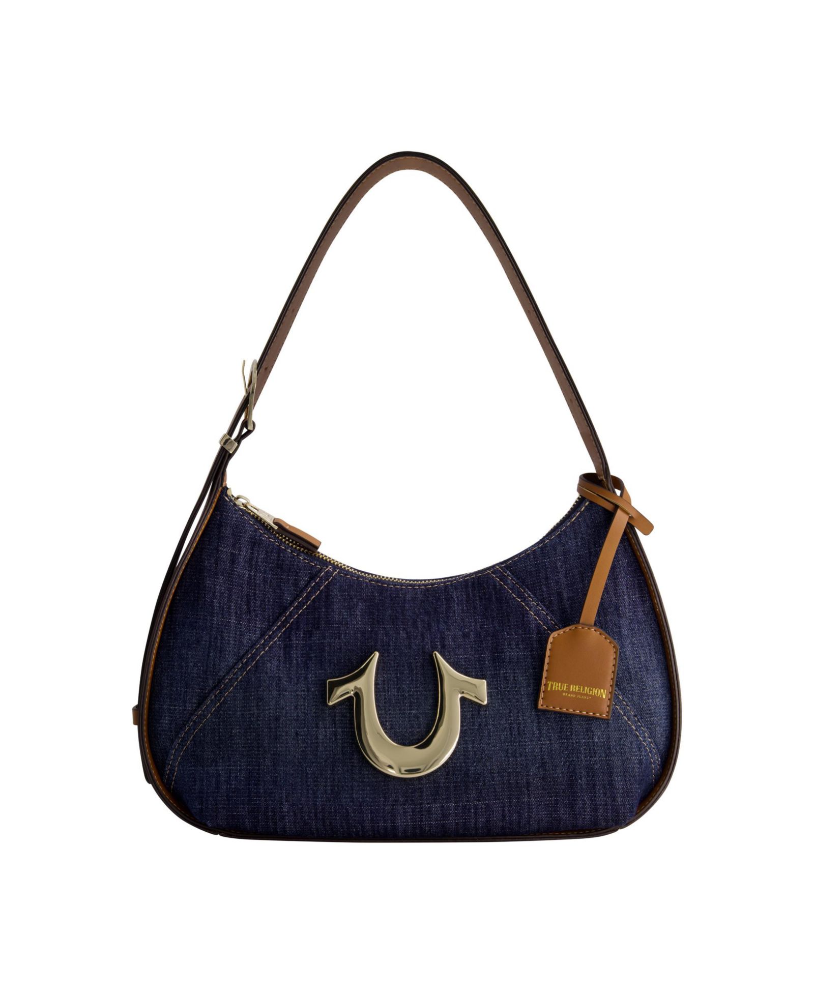 True Religion сумка Hobo Metal Horseshoe Denim