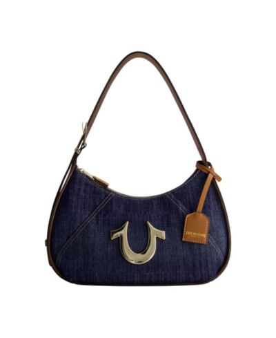 True Religion сумка Hobo Metal Horseshoe Denim