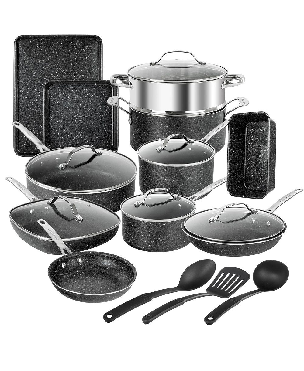 Набор посуды и форм для выпечки GraniteStone 20-Piece Ultra-Durable Non-Stick Express Cookware and Bakeware Set
