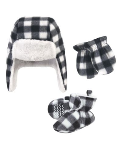 Black white plaid