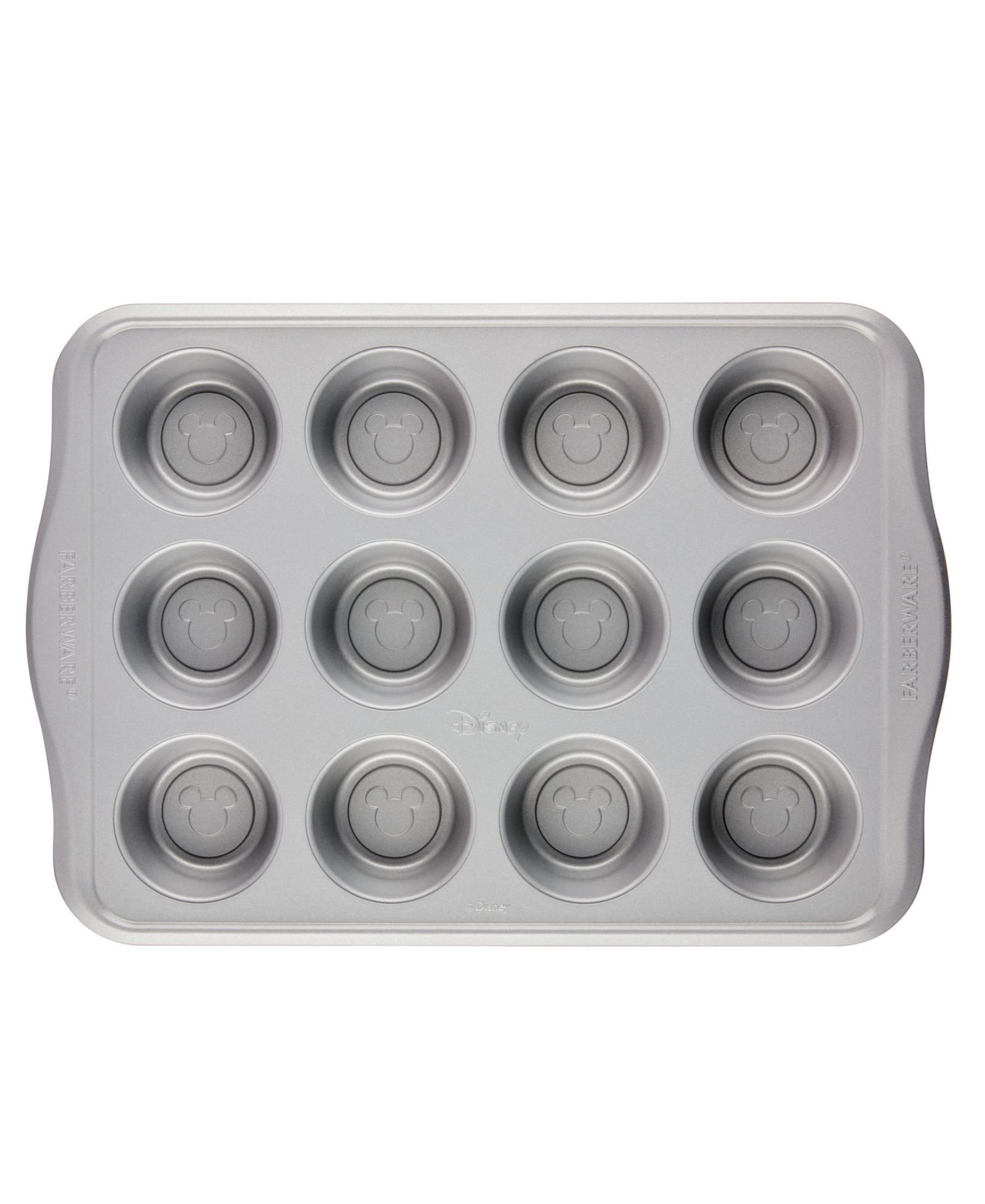 Форма для кексов Farberware Bake with Mickey Mouse 12-Cup Muffin Pan