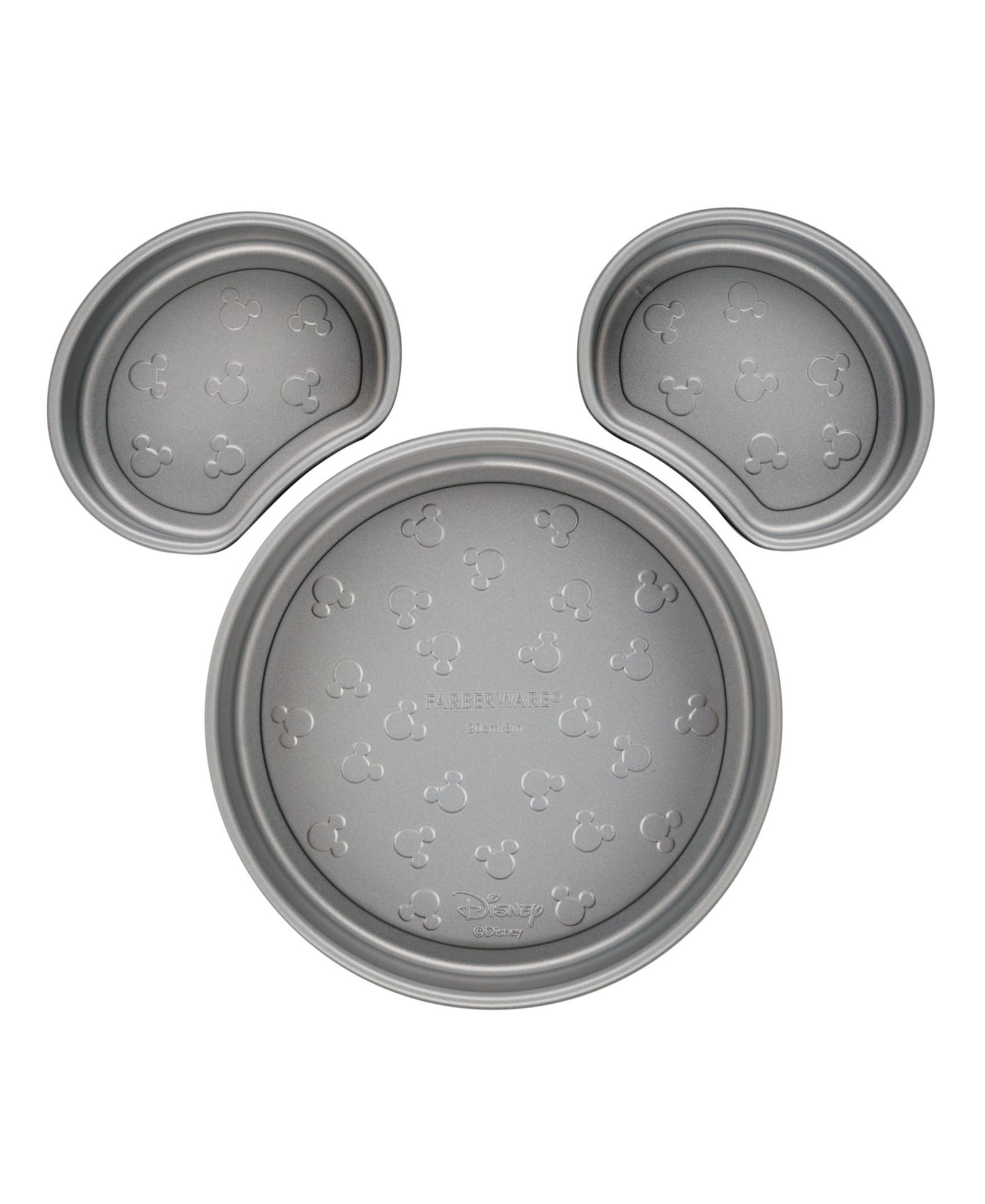 Набор форм для выпечки Farberware Bake with Mickey Mouse 3-Piece Nonstick Cake Pan Set