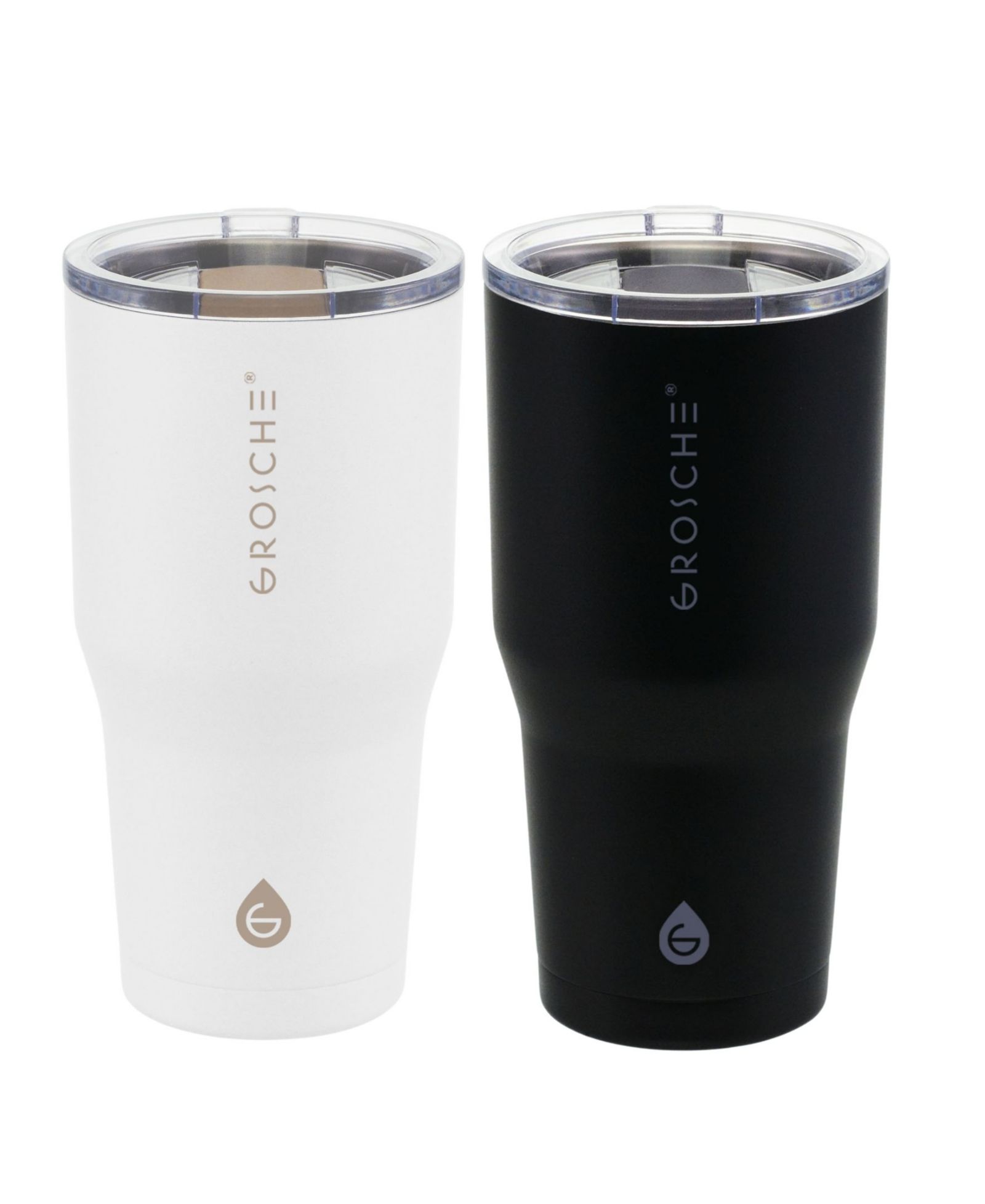 GROSCHE YUKON 20oz Travel Mug, Tumbler Bundle