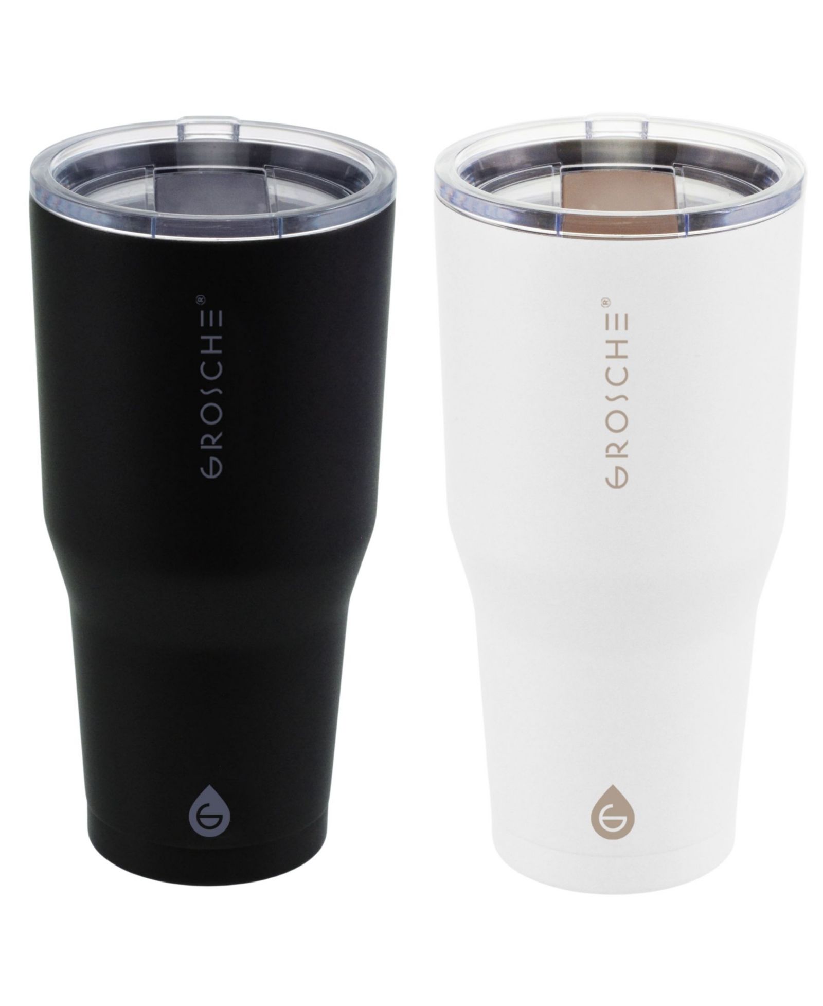 GROSCHE YUKON 30oz Travel Mug, Tumbler Bundle