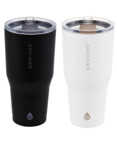 GROSCHE YUKON 30oz Travel Mug, Tumbler Bundle