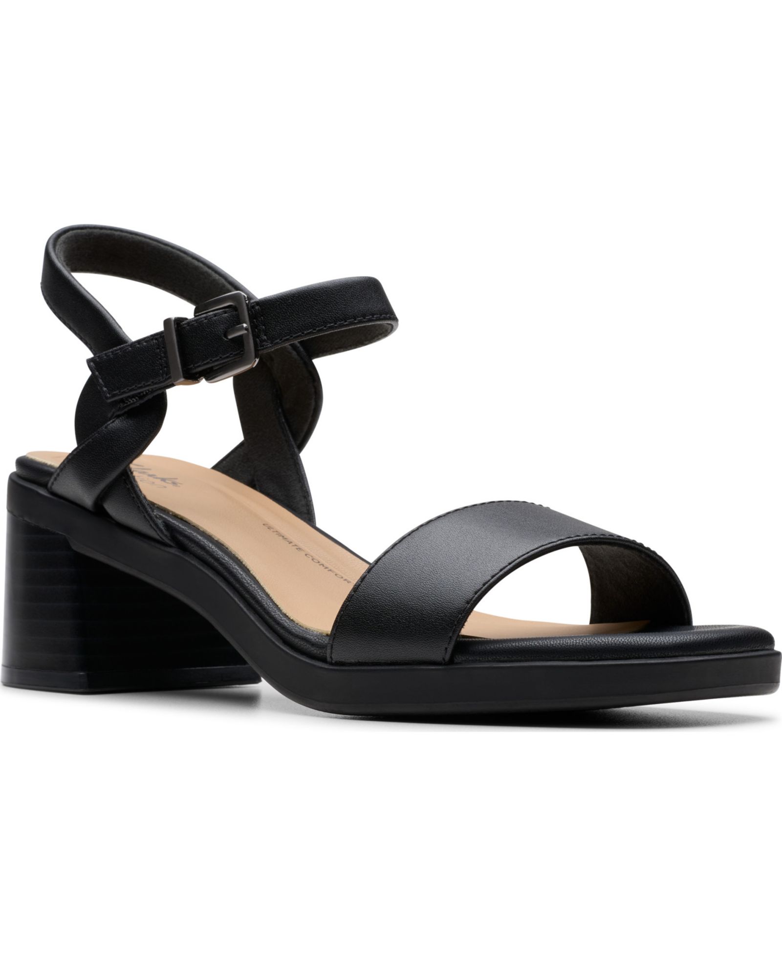 Clarks Collection Jaylan Ray Buckles Leather Sandals