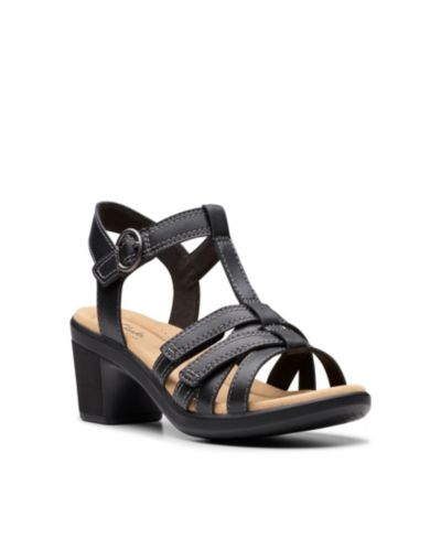 Босоножки Clarks Emily2 Rose Leather Block Heel