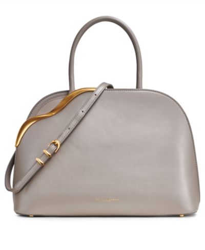 Donna Karan New York кожаная сумка satchel Malverne