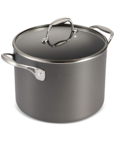 Tramontina OnyxPro 8-Quart Hard Anodized Nonstick Stock Pot with Lid