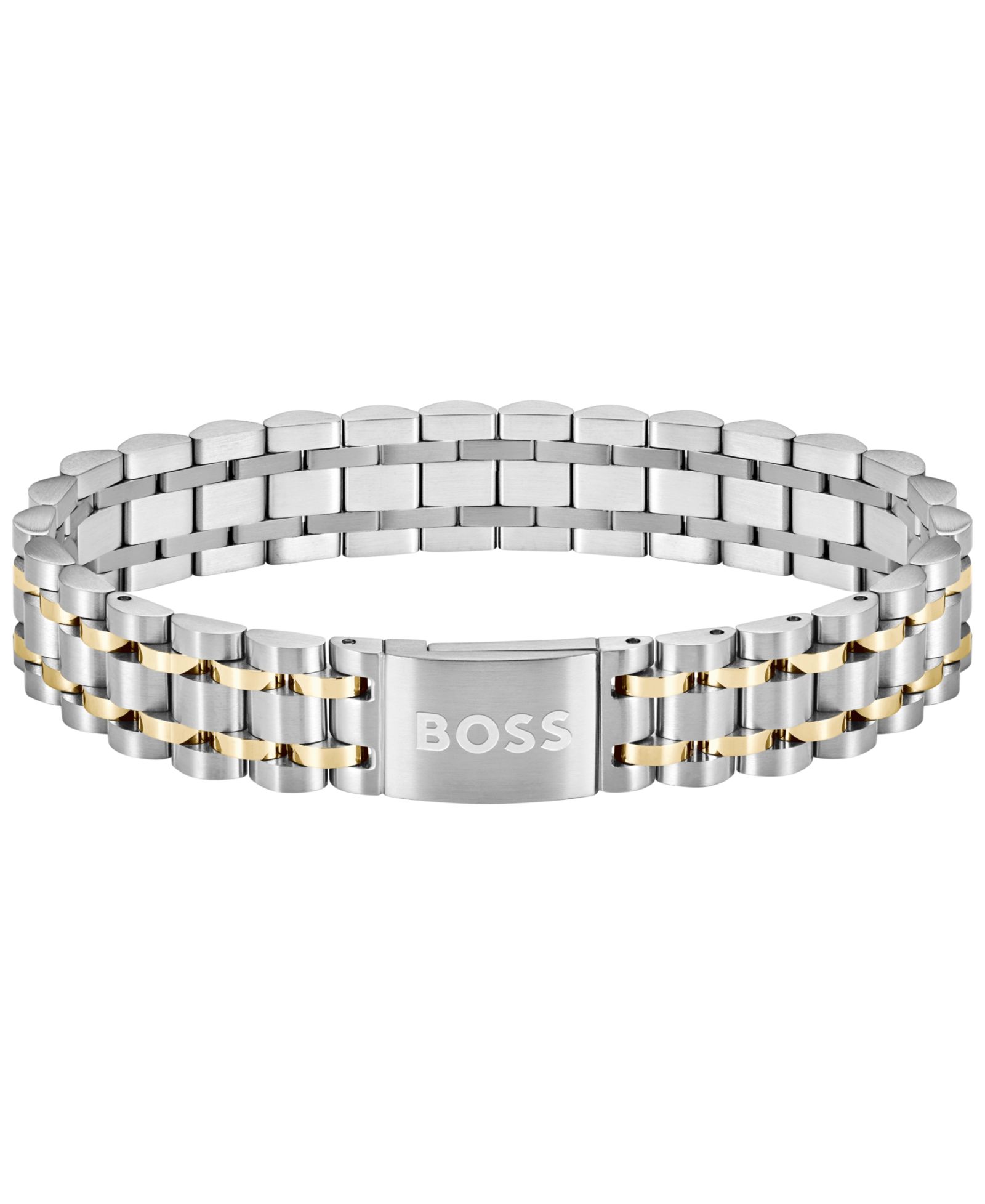 Мужской браслет Hugo Boss Owan Two-Tone Stainless-Steel