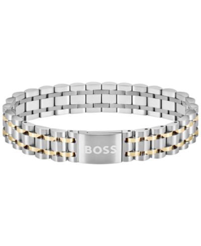 Мужской браслет Hugo Boss Owan Two-Tone Stainless-Steel
