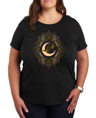Hybrid Apparel Golden Moon Plus Size Graphic Tee