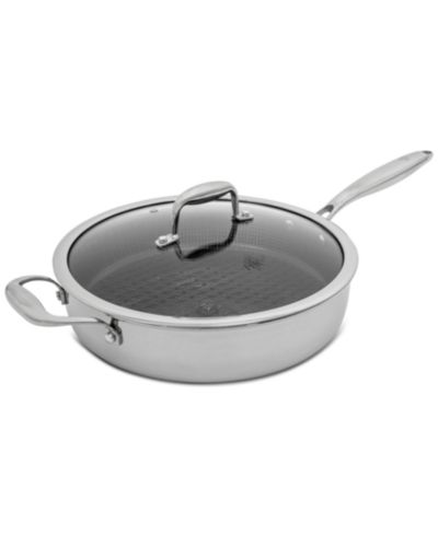Hell's Kitchen Ceramic Hybrid 4-Qt Sauté Pan & Lid
