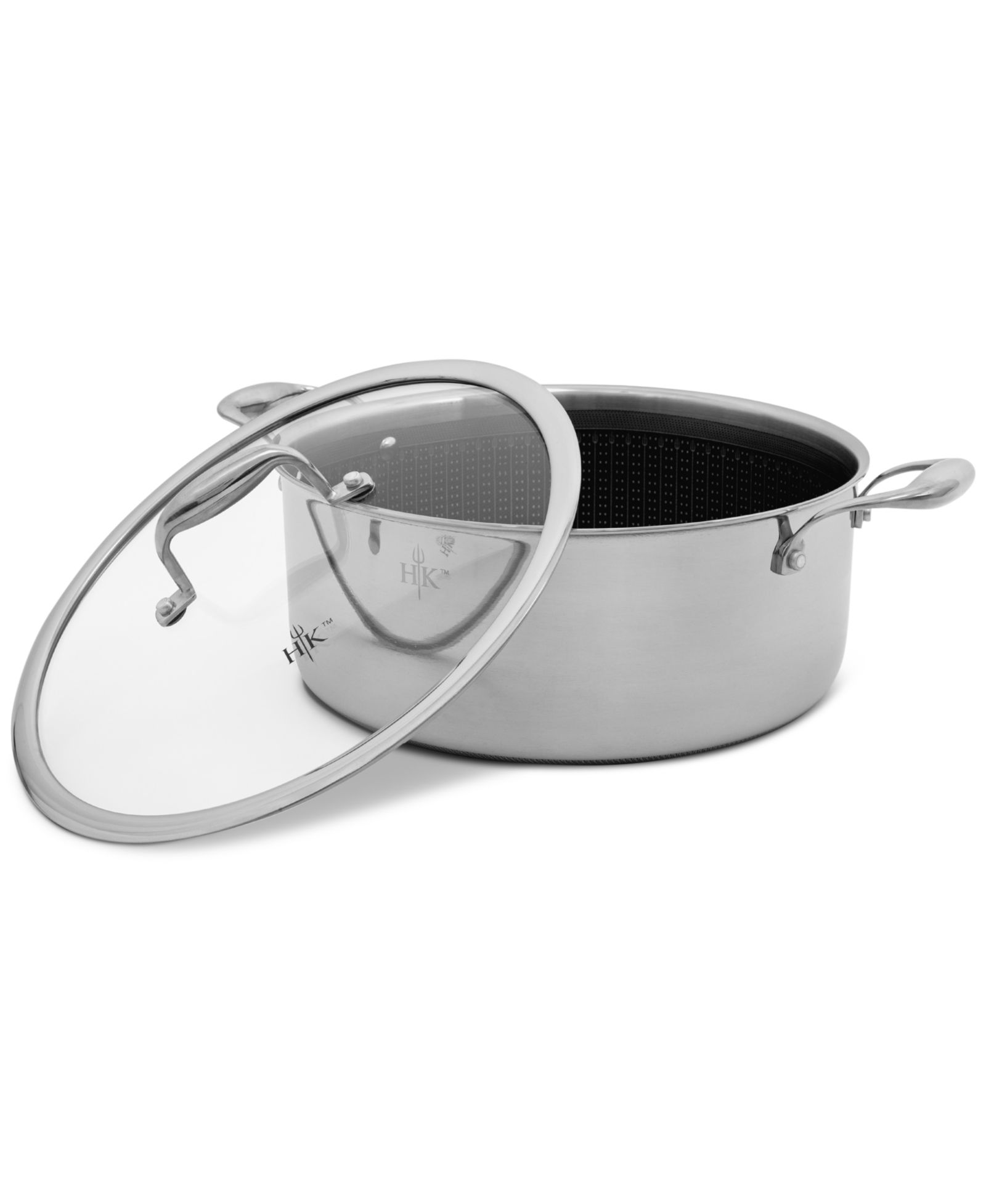 Кастрюля Hell's Kitchen Ceramic Hybrid 7.5-Qt с крышкой