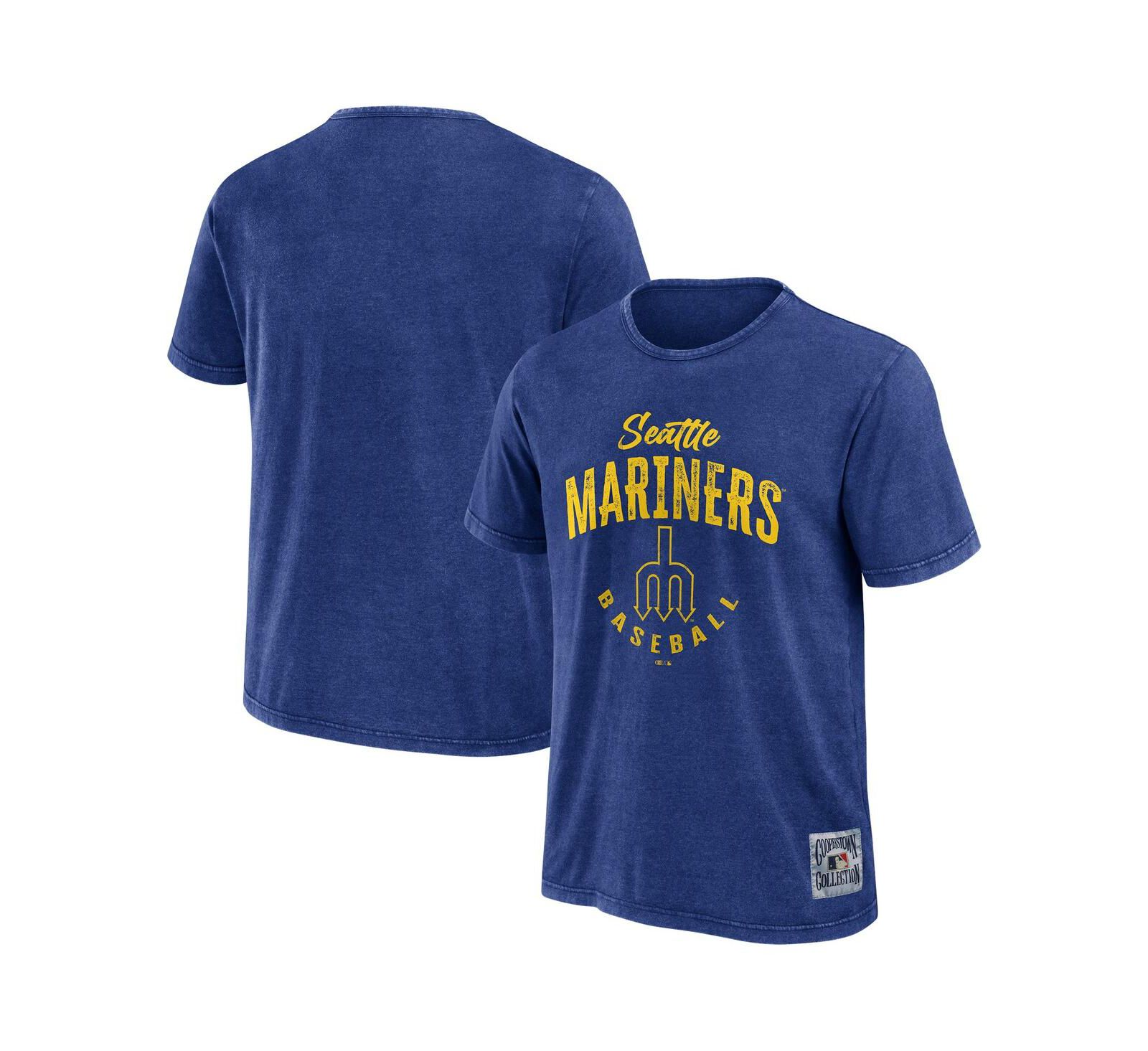 Fanatics Мужская футболка Seattle Mariners Cooperstown Collection Washed