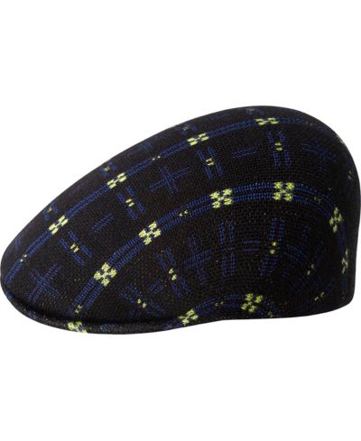 Kangol Men's Hyper Plaid 507 Ivy Caps & Flat Caps