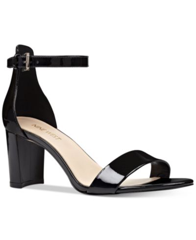 Nine West Женские вечерние босоножки на высоком каблуке Pruce