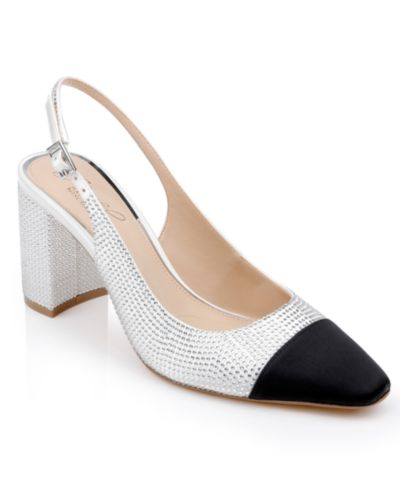 Женские туфли-лодочки Jewel Badgley Mischka Tatumn с открытой пяткой
