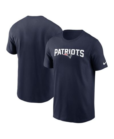 Мужская футболка Nike Navy New England Patriots Primetime Wordmark Essential