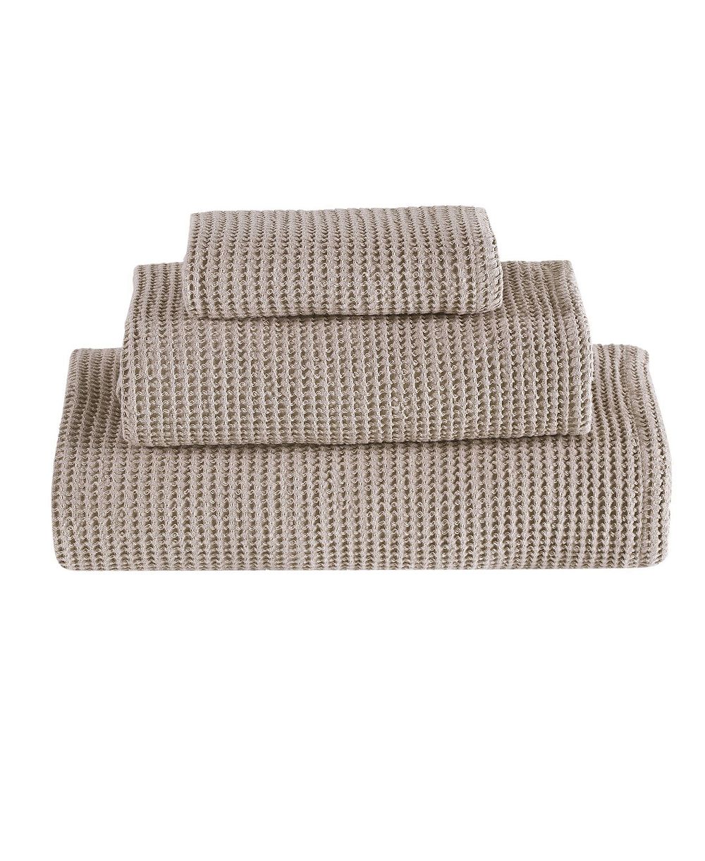 TALESMA Embiez Turkish Cotton Waffle 3-Pc. Bath Towel Set