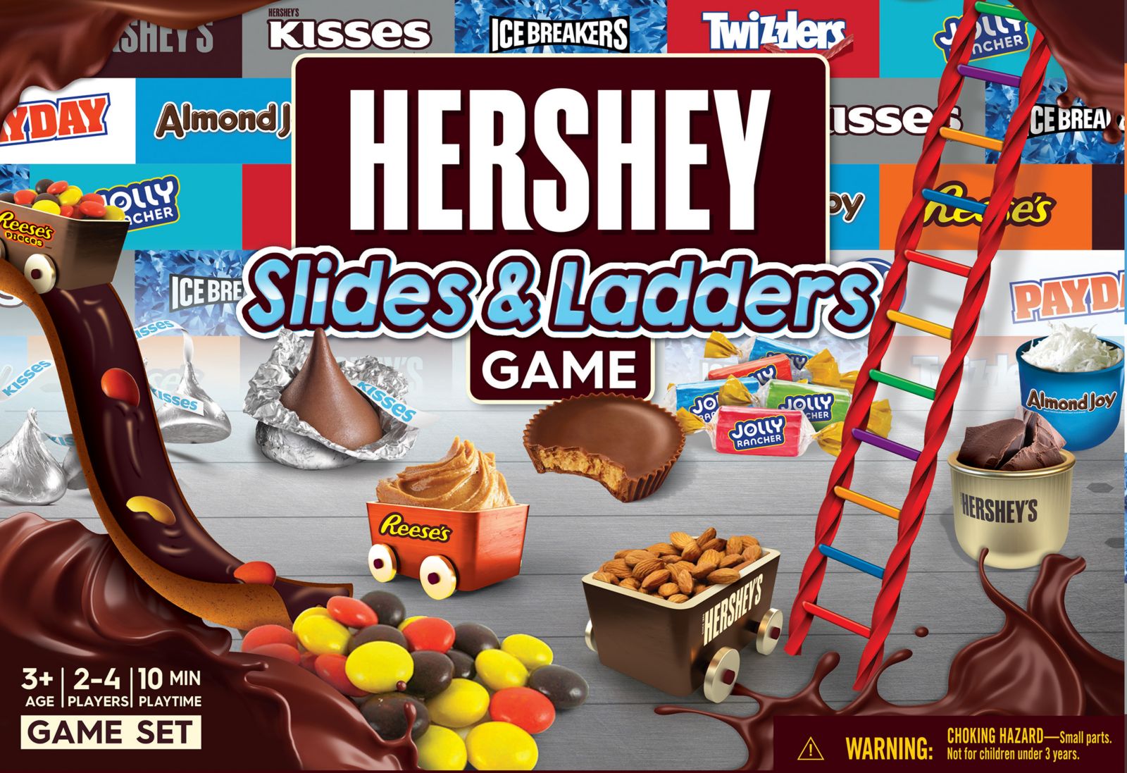 MasterPieces Hershey Slides and Ladders Board Game для детей