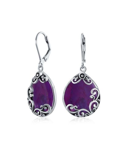 Серьги Bling Jewelry Boho Western из стерлингового серебра.925