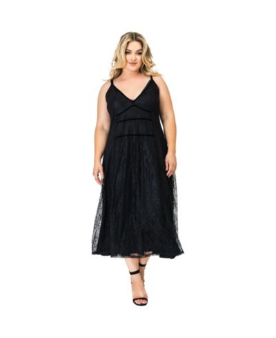 Женское платье макси в бельевом стиле Standards & Practices Plus Size Lace