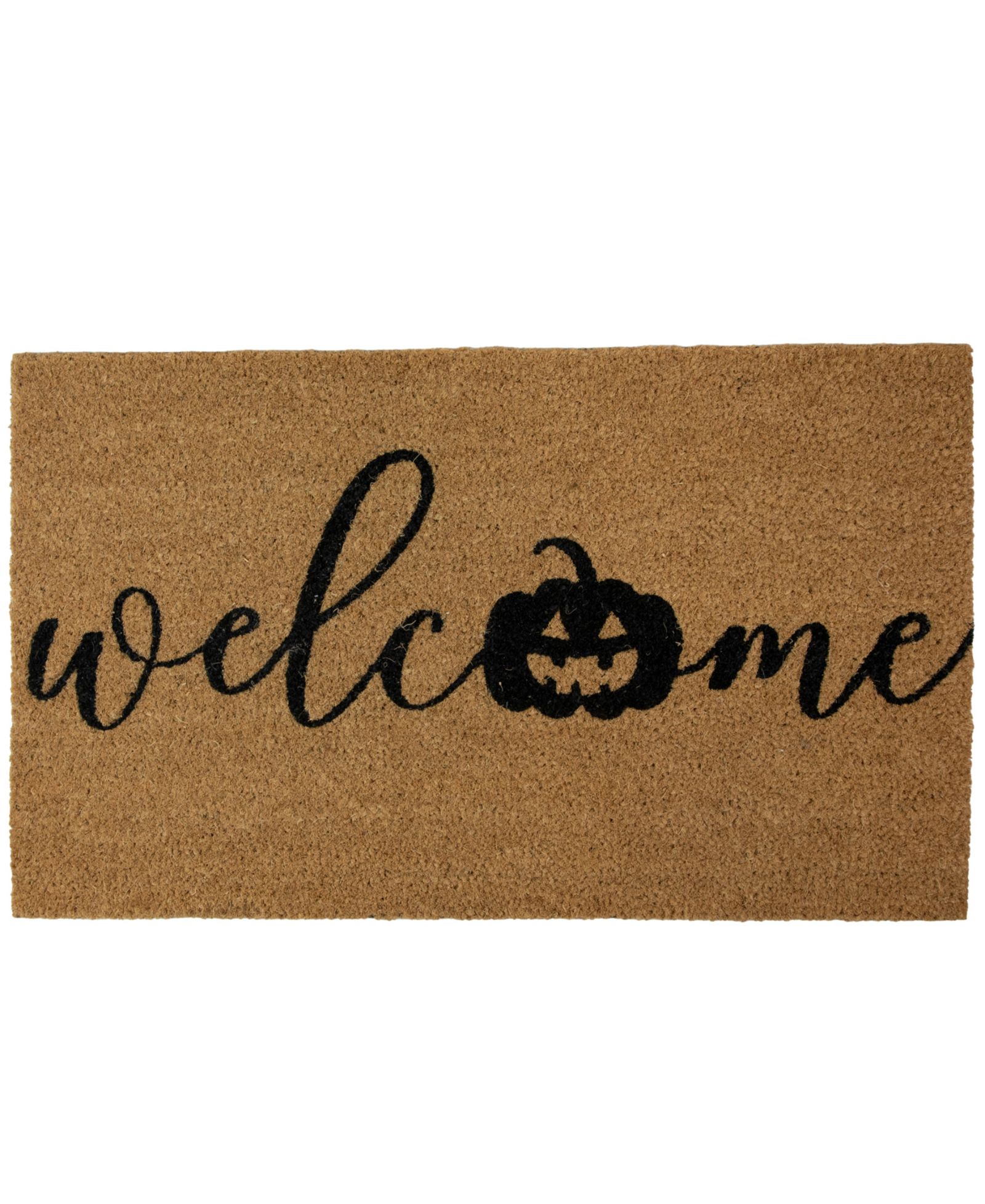 Коврик для двери Halloween Pumpkin "Welcome" Northlight 18" x 30"