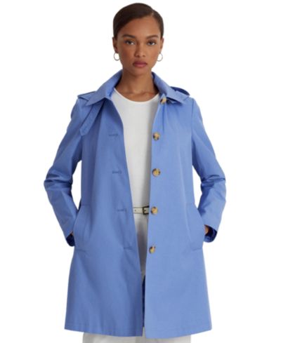 Lauren Ralph Lauren Women's Hooded Raincoat