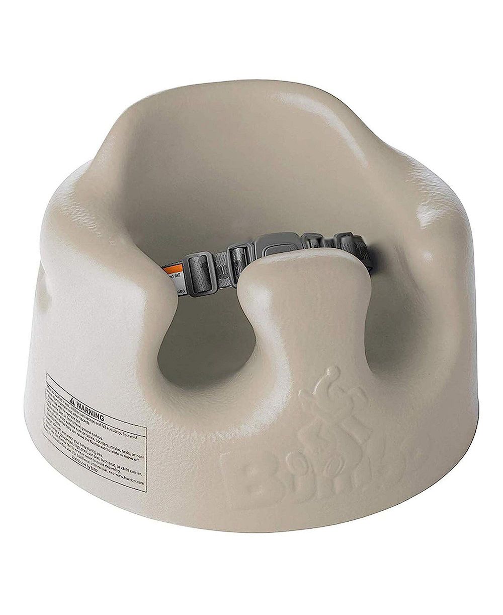 Детское сиденье для пола Bumbo с регулируемым ремнем безопасности, тауп