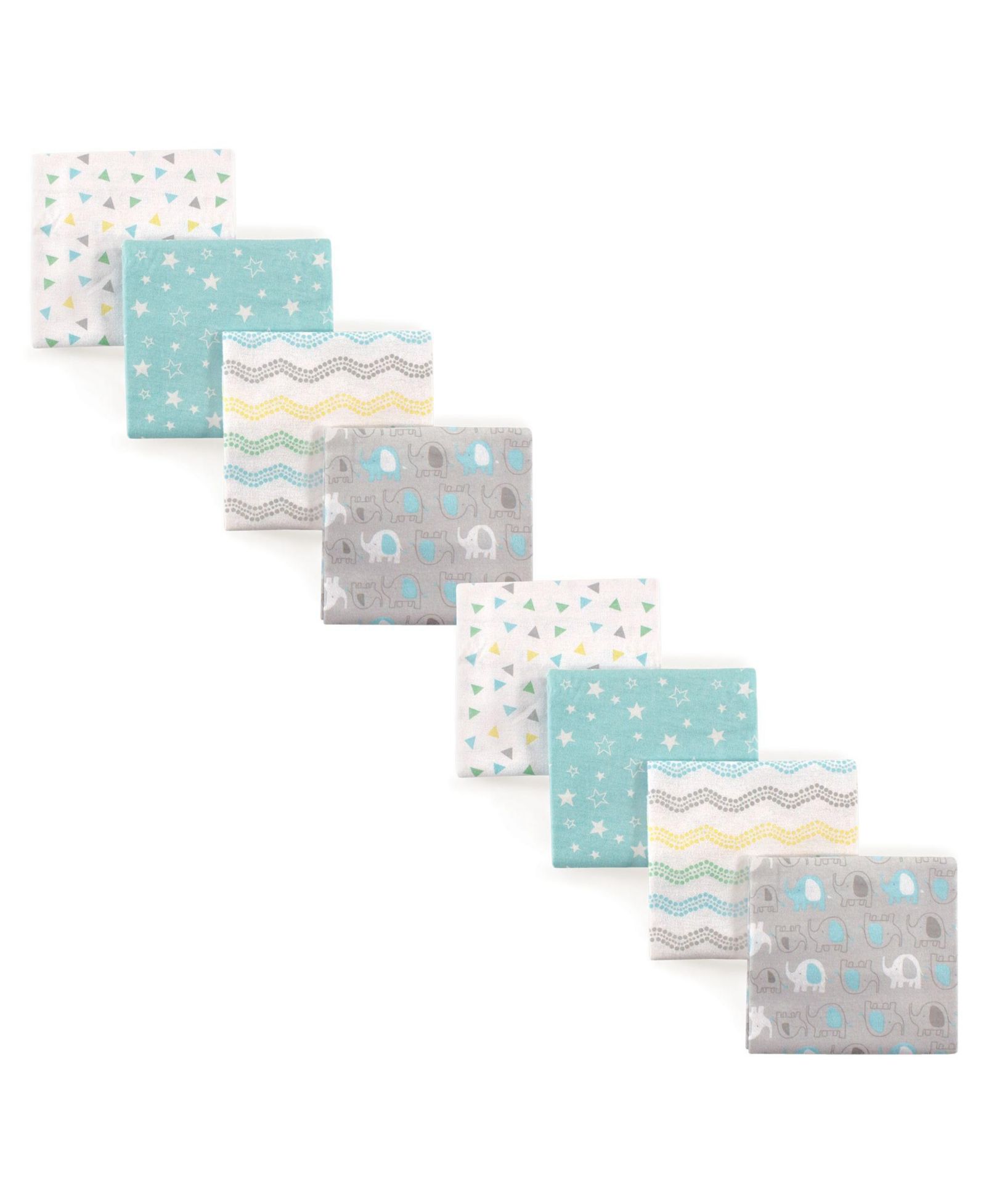 Набор пеленок Luvable Friends Cozy Cotton Flannel Swaddling Wraps для малышей