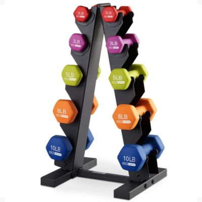 Набор гантелей HolaHatha Neoprene Dumbbell Free Hand Weight, Multicolor