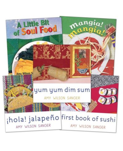 Kaplan Early Learning A World of Food Board Books - Set of 5