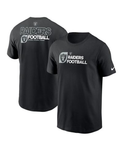 Мужская футболка Nike Las Vegas Raiders Outline черная