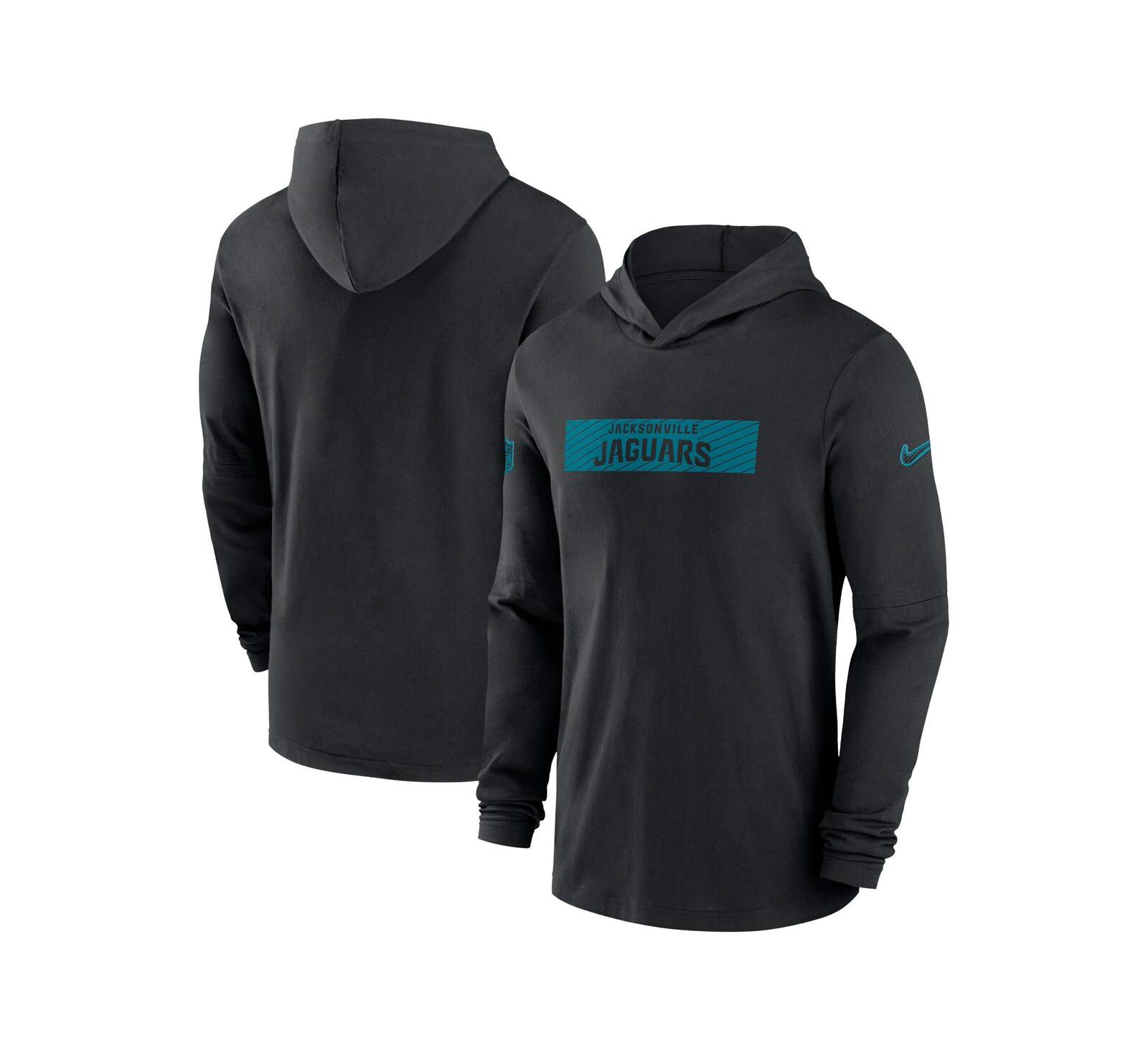 Nike мужское худи Jacksonville Jaguars Sideline, футболка с длинным рукавом