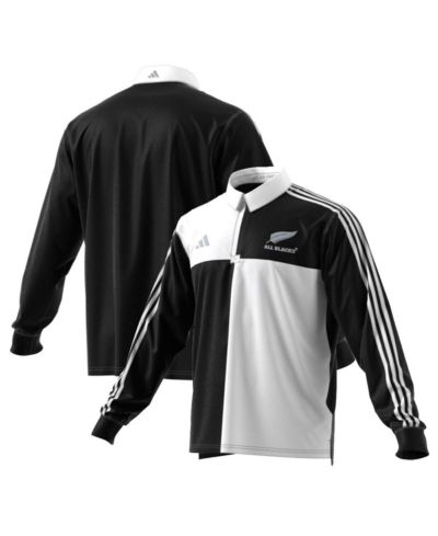 Adidas Мужская джерси поло длинный рукав New Zealand Rugby 2024/25