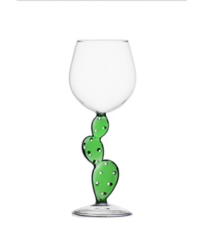 Ichendorf Desert Plants Cactus Stemmed Glass, 11.8 oz.