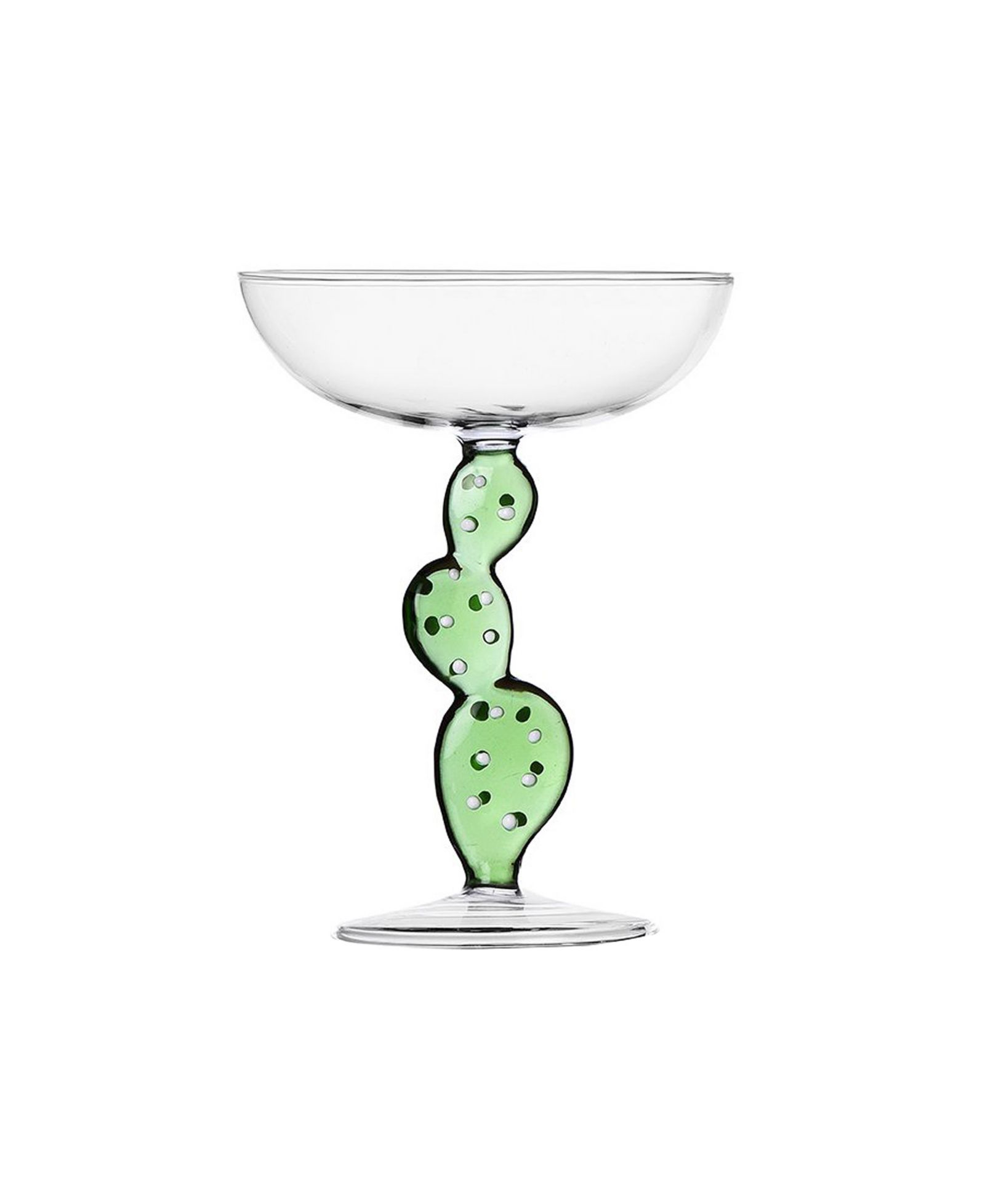 Ichendorf Desert Plants Cactus Champagne Bowl, 10.1 oz.